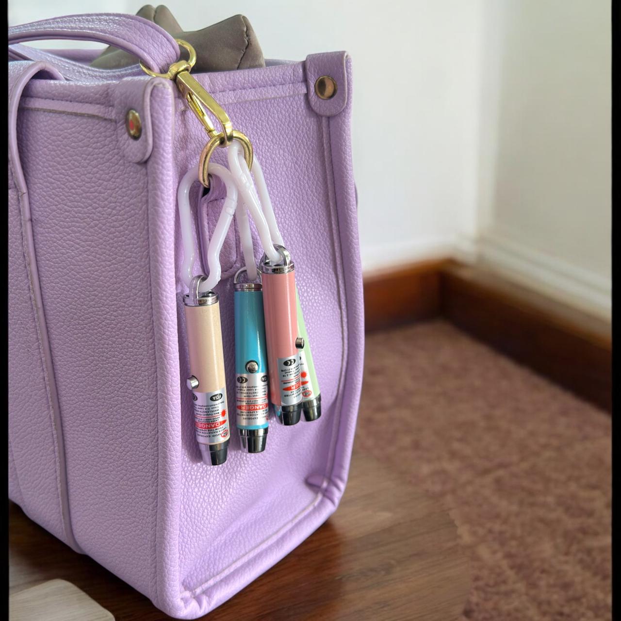 12 Laser Llaveros Colores $7.9 c/u