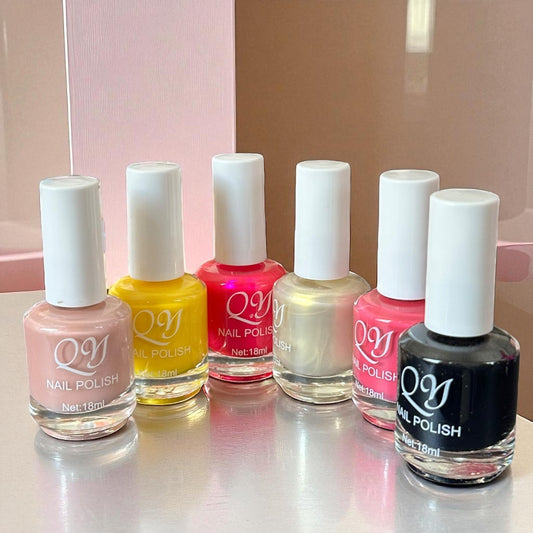 24 Esmaltes para uñas Fashion Color $11.5 c/u