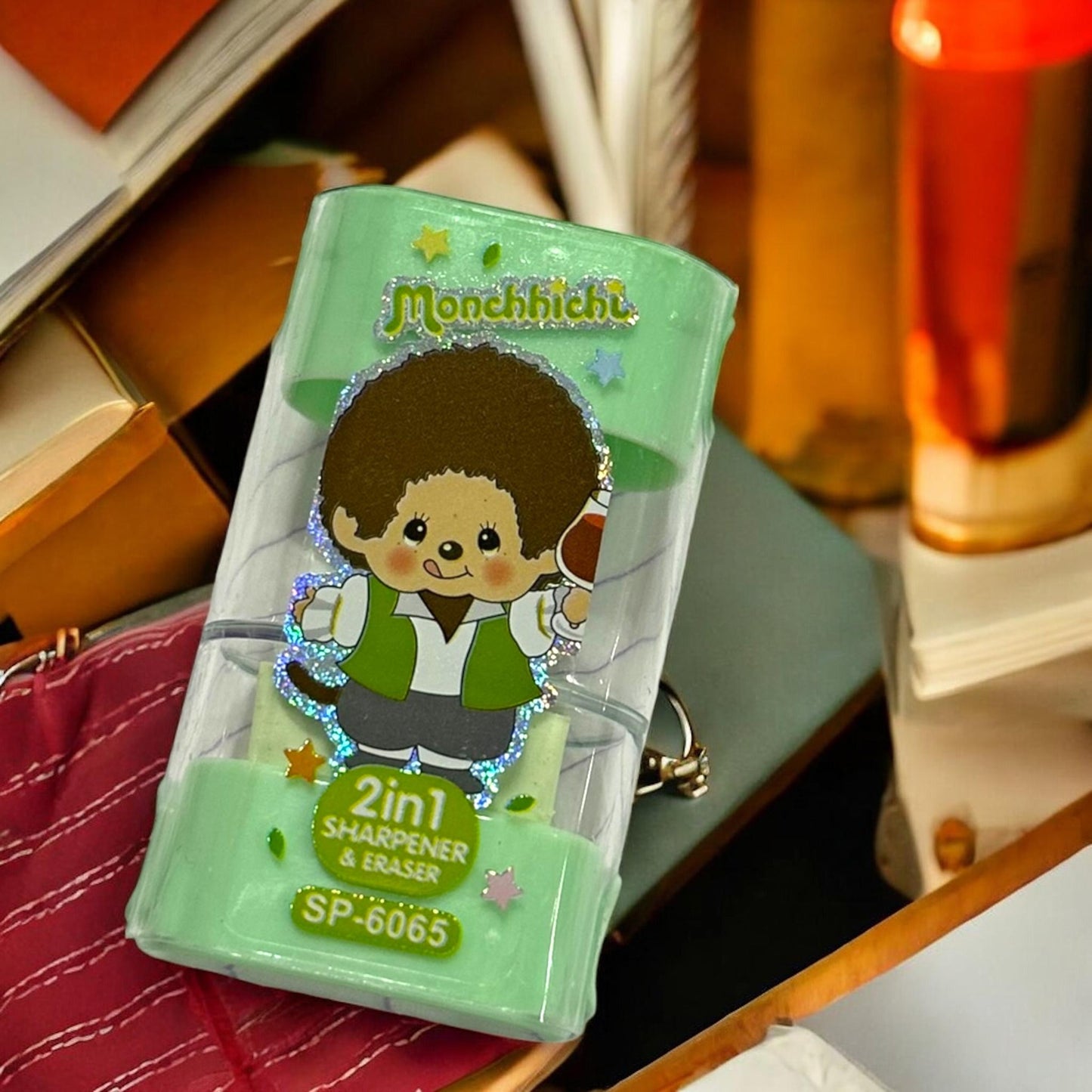 24 Sacapuntas con Borrador Muñequitas $6.75 c/u