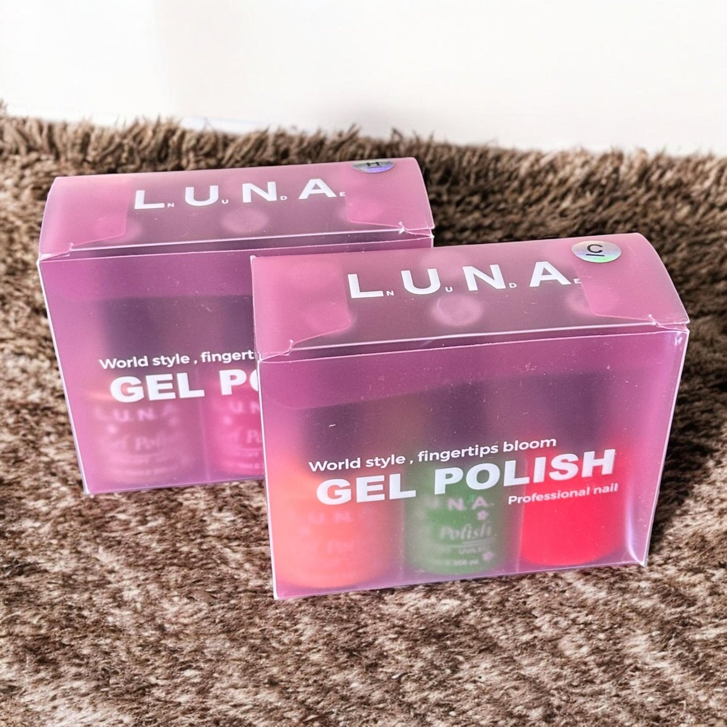 6 Esmaltes Gel Polish LUNA $5 c/u
