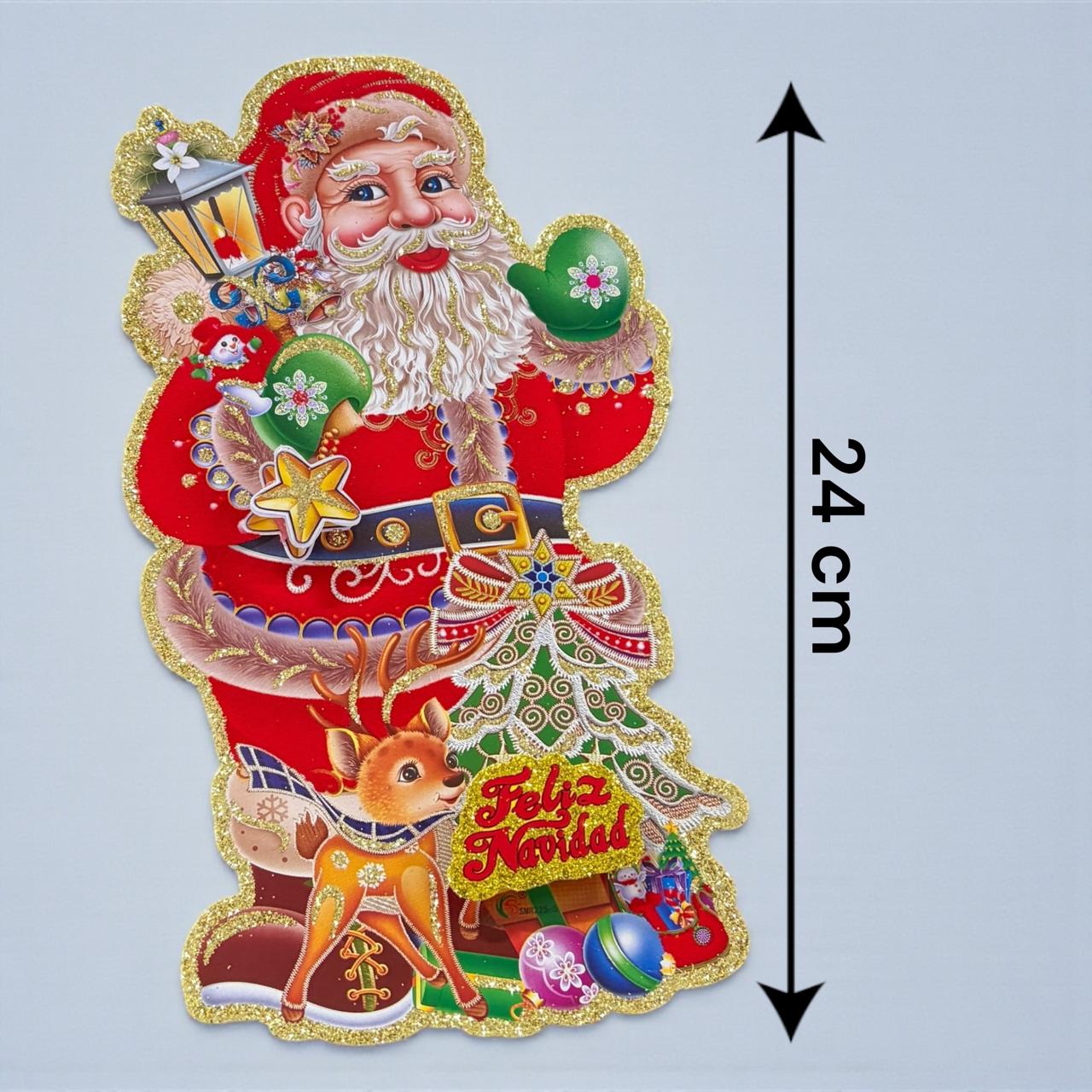 10 Santa decorativo colgante Navideño $6 c/u