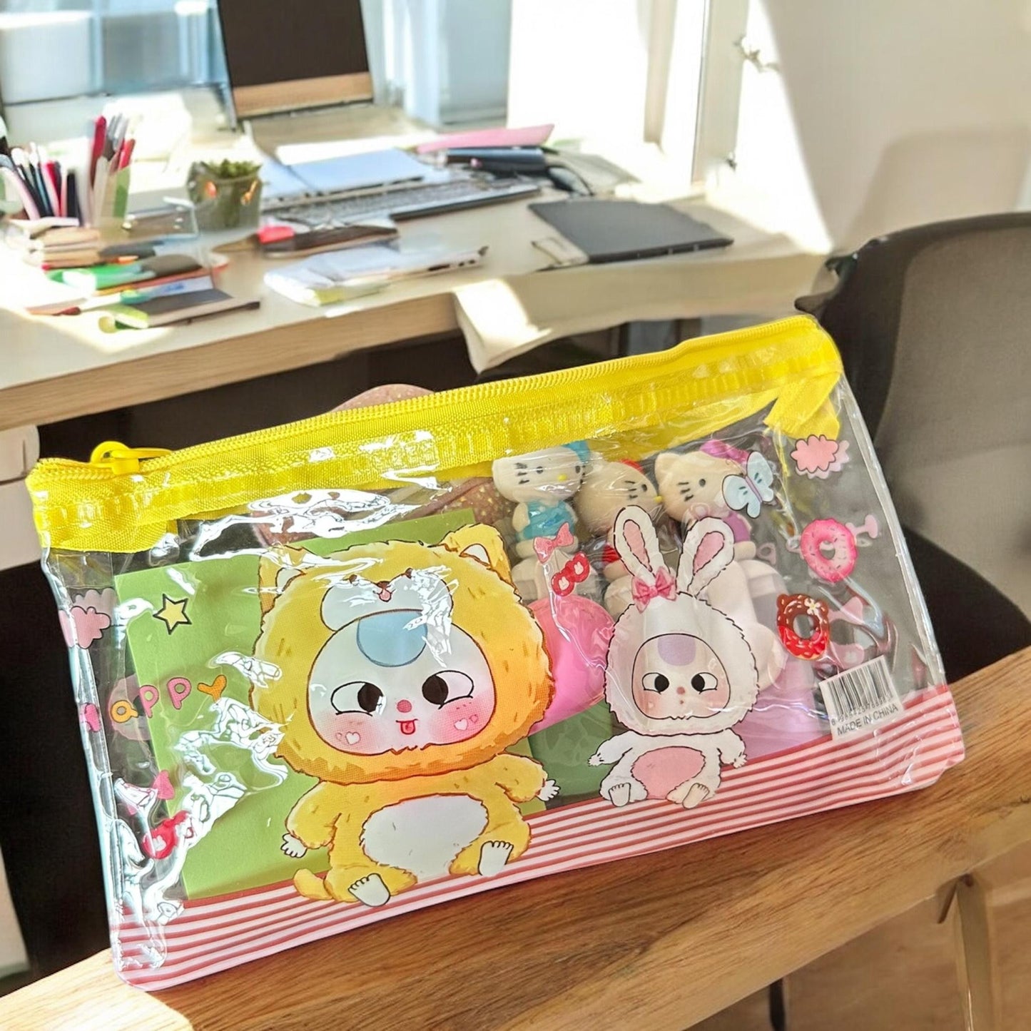 12 Lapiceras de Plastico con Cierre colores Ch $5.8 c/u