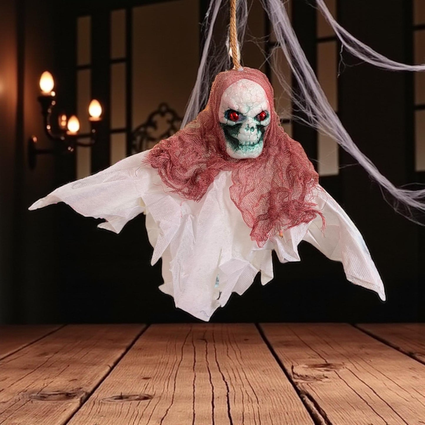 12 Calavera Decoracion Halloween $24 c/u