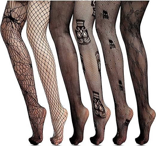 Medias transparentes diseños Halloween