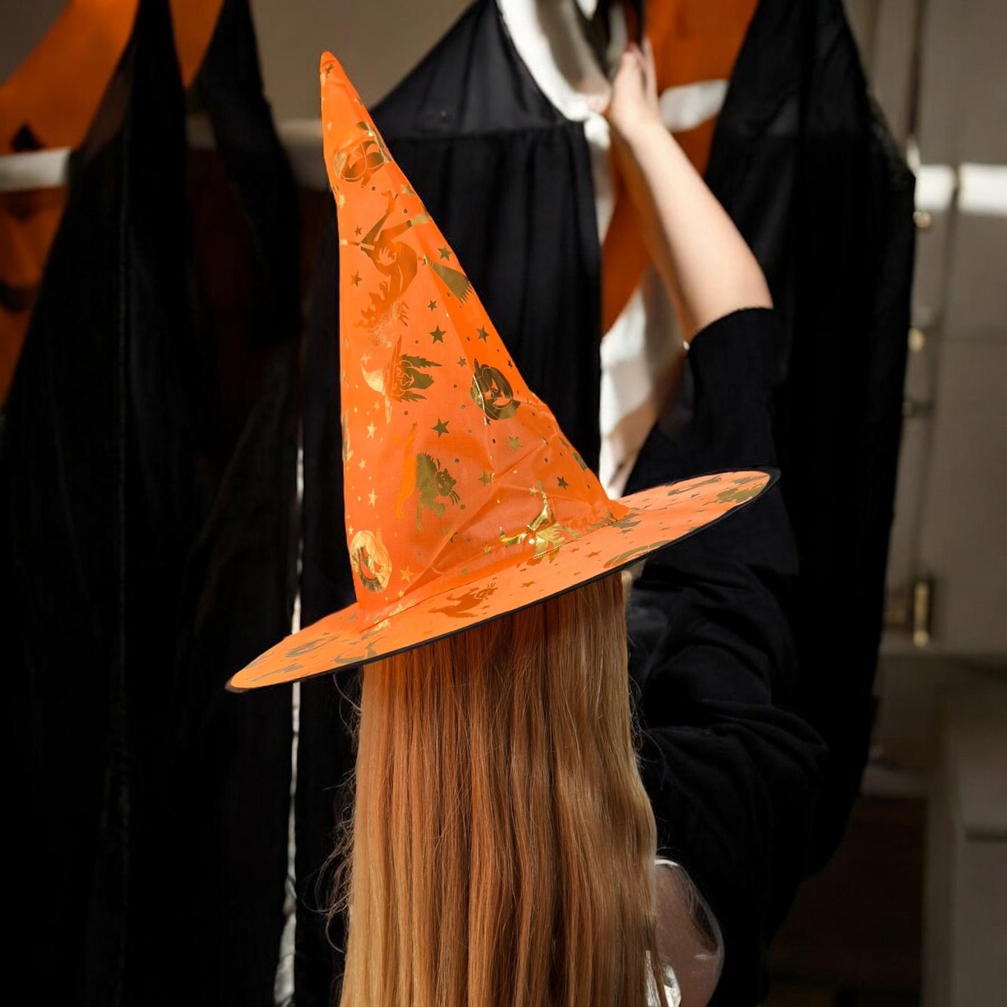 12 Sombreros Halloween Brijutas Decorados $15 c/u