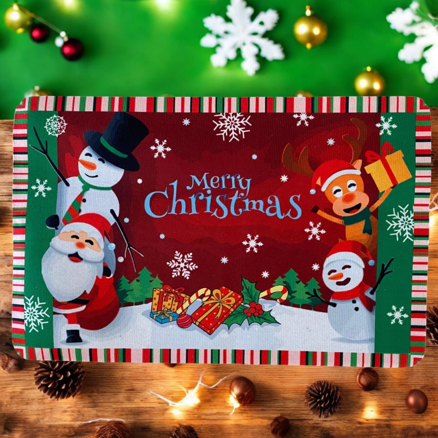 10 Tapetes Navideños para Baño $35 c/u