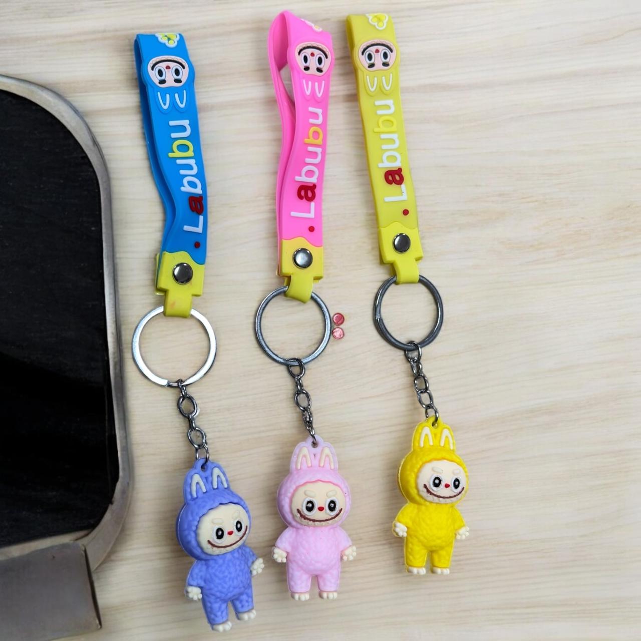 12 Labubus Llaveros hermosos 3D $8.5 c/u