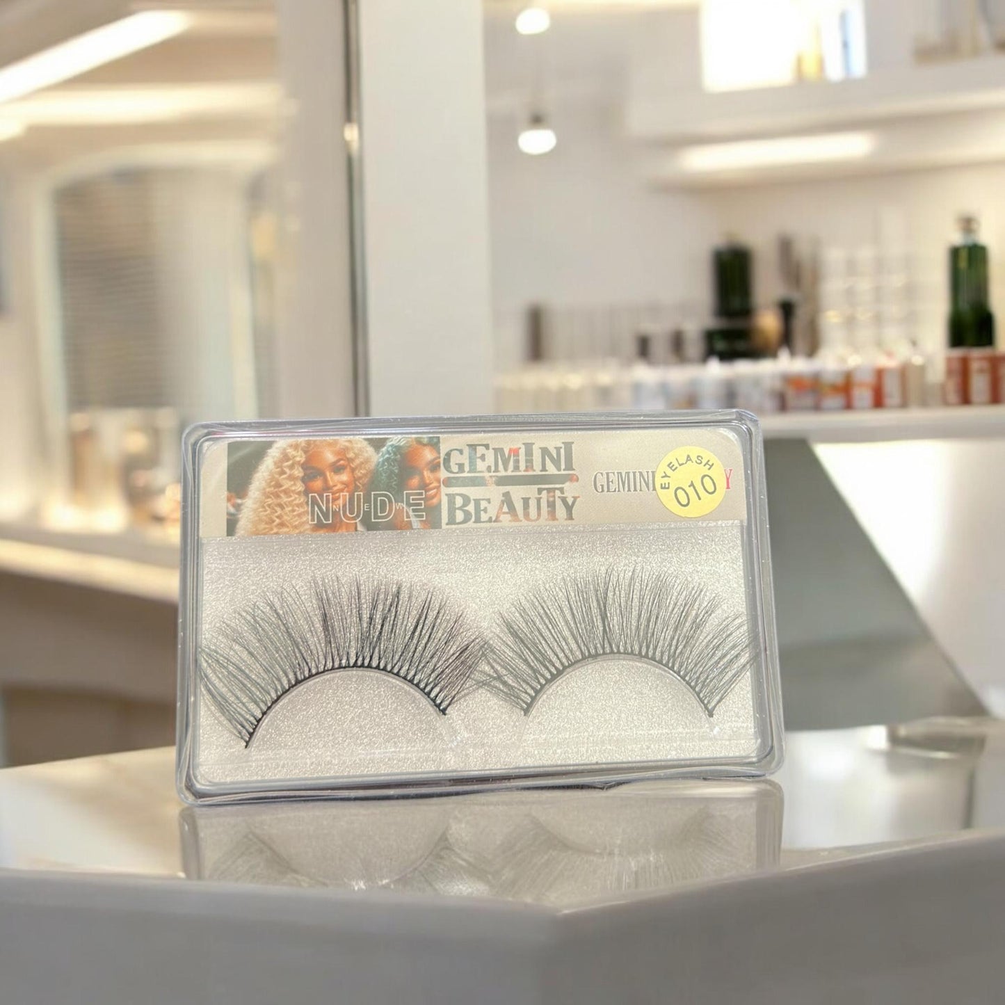 10 Pestañas Postizas Nude Gemini $5.8 c/u