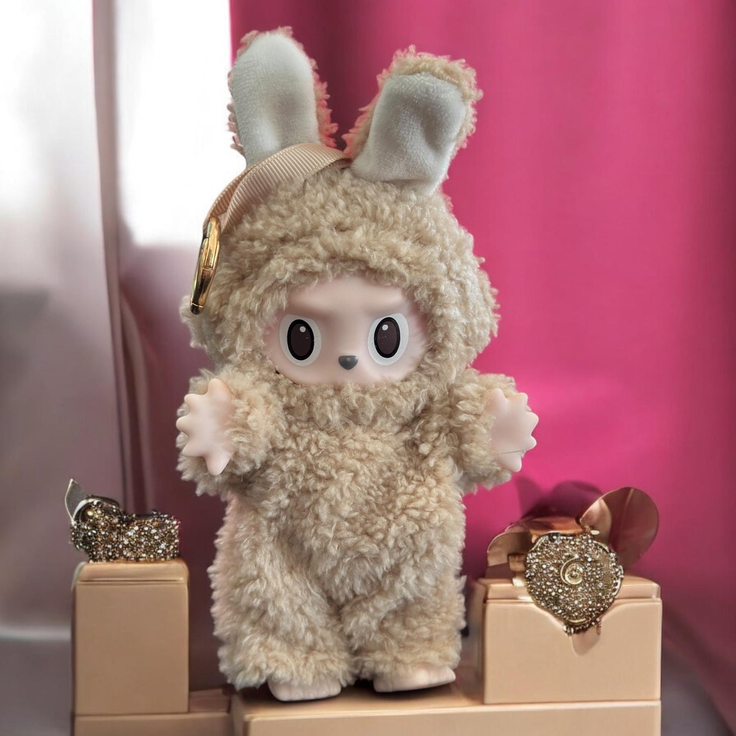 Labubus Afelpados Llavero Hermoso