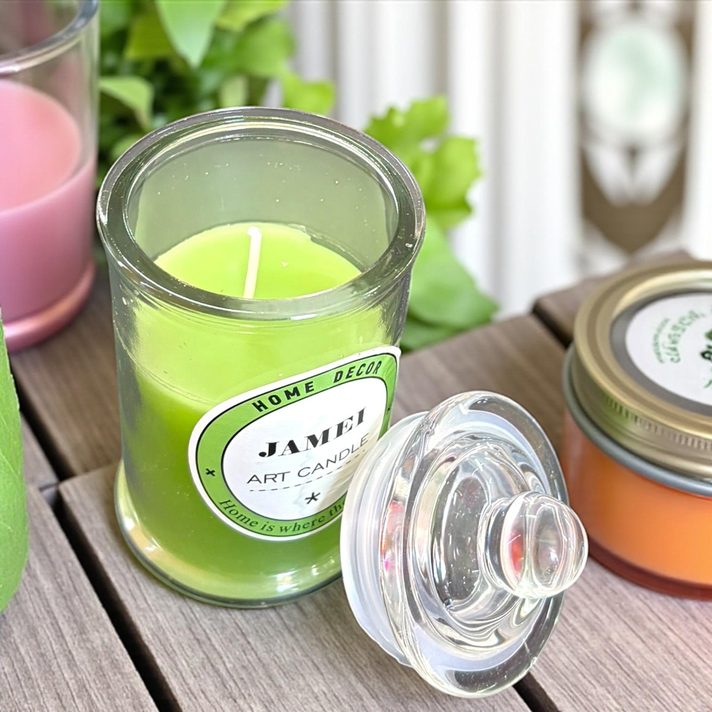 Velas Aromaticas en Cristal