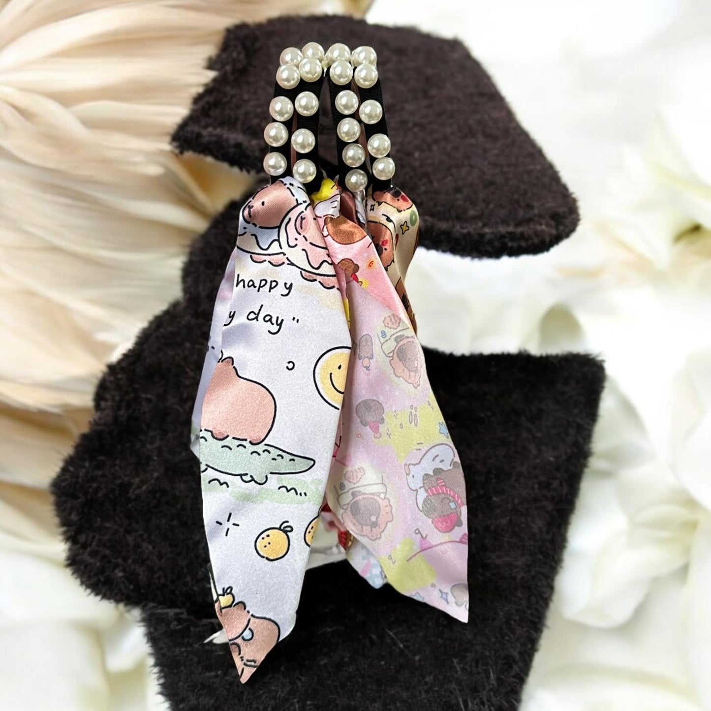 12 Coleteros Capibara Perlas $10 c/u