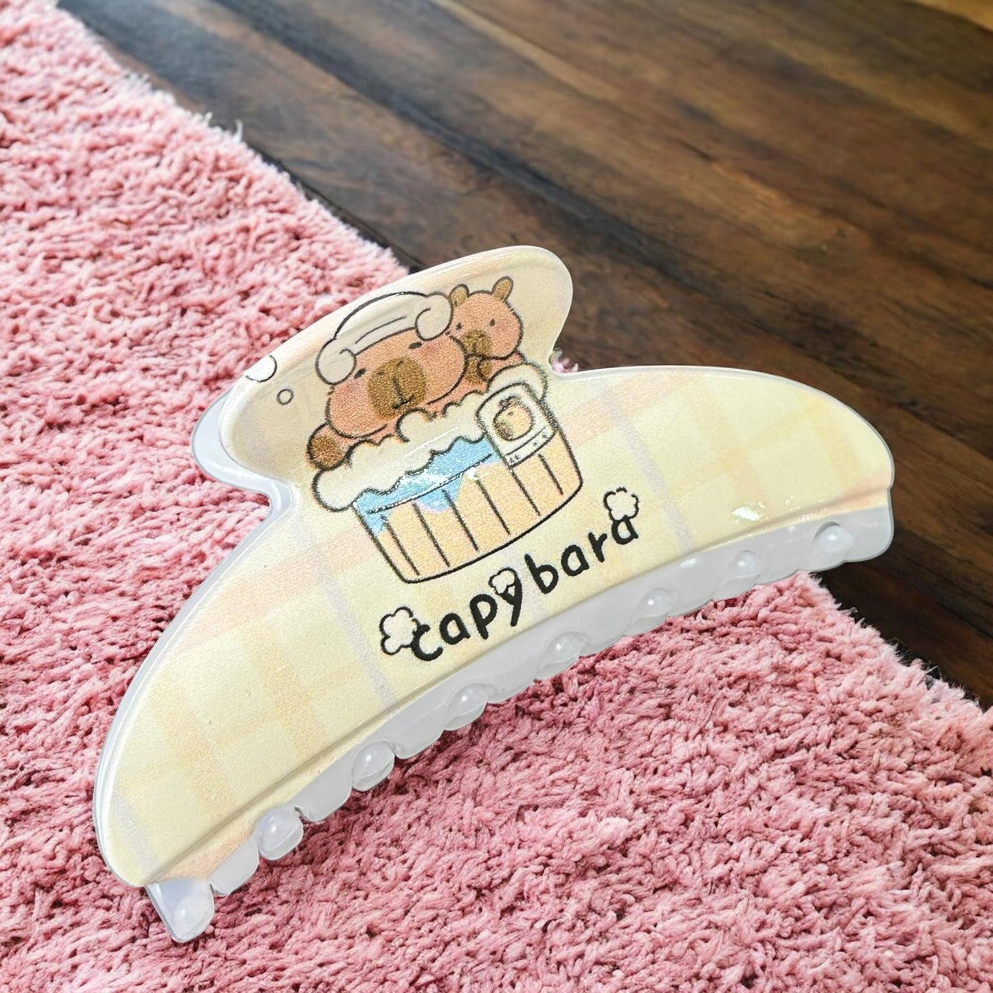 12 Pinzas Capibaras para Cabello $16.5 c/u