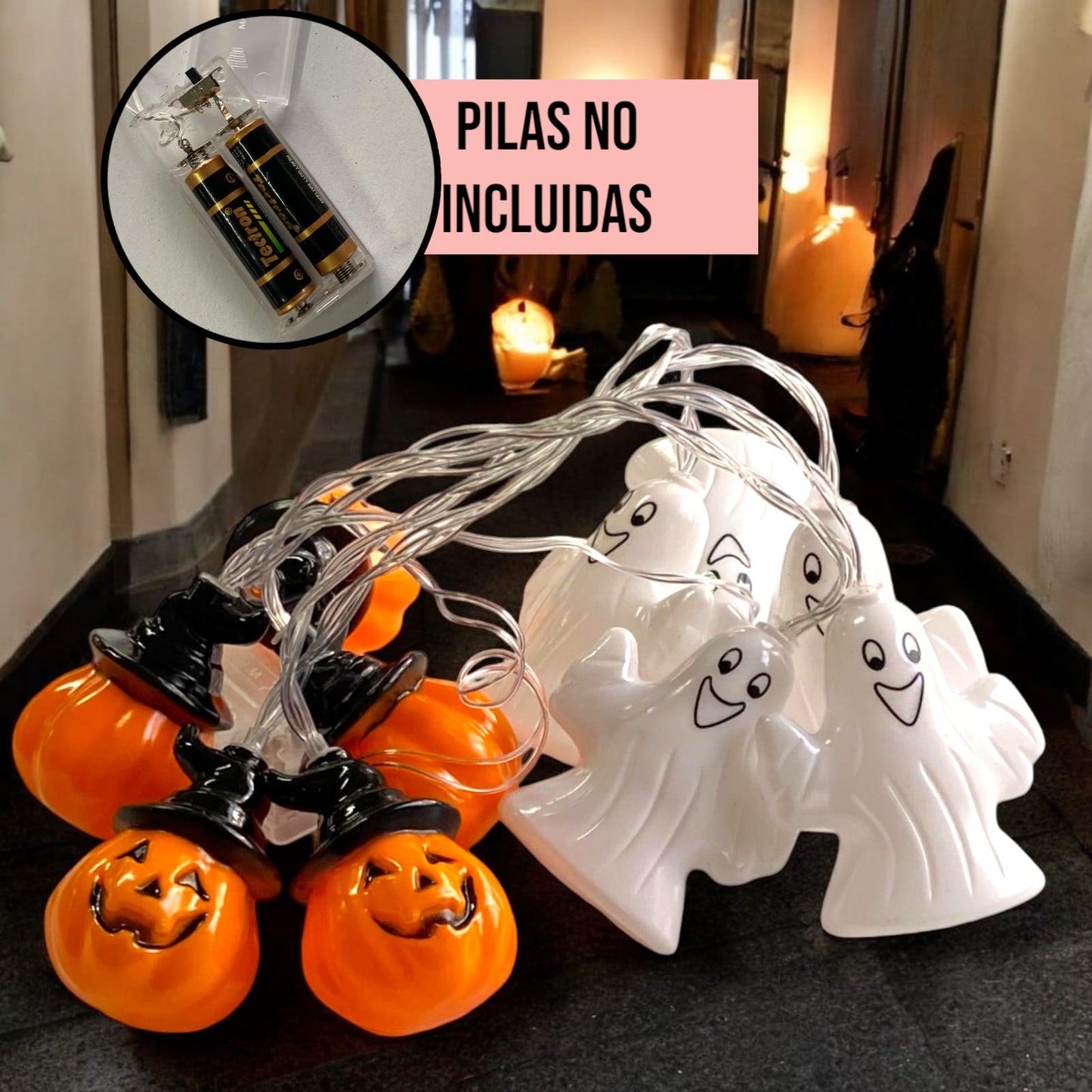 Serie calabacita y fantasma Halloween