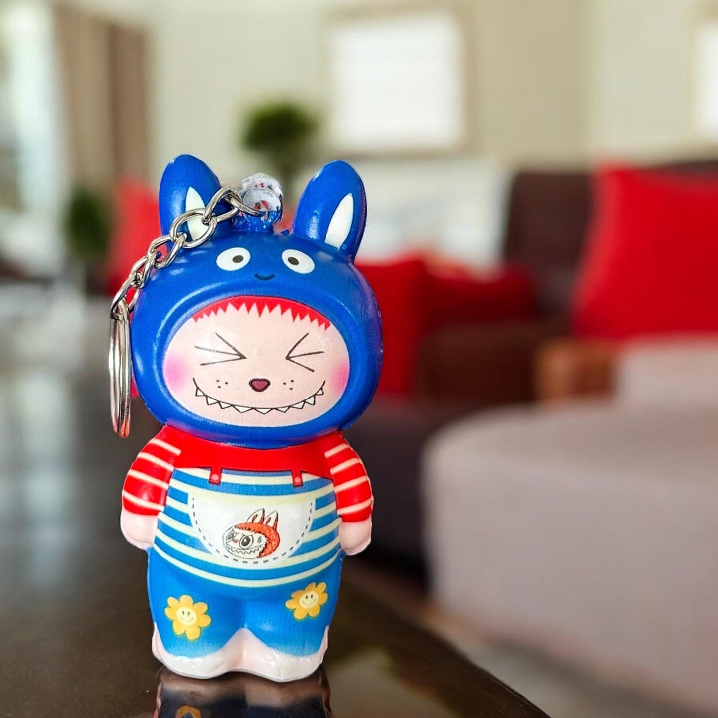 12 Squishies Labubu Lindo Llavero $7.5 c/u