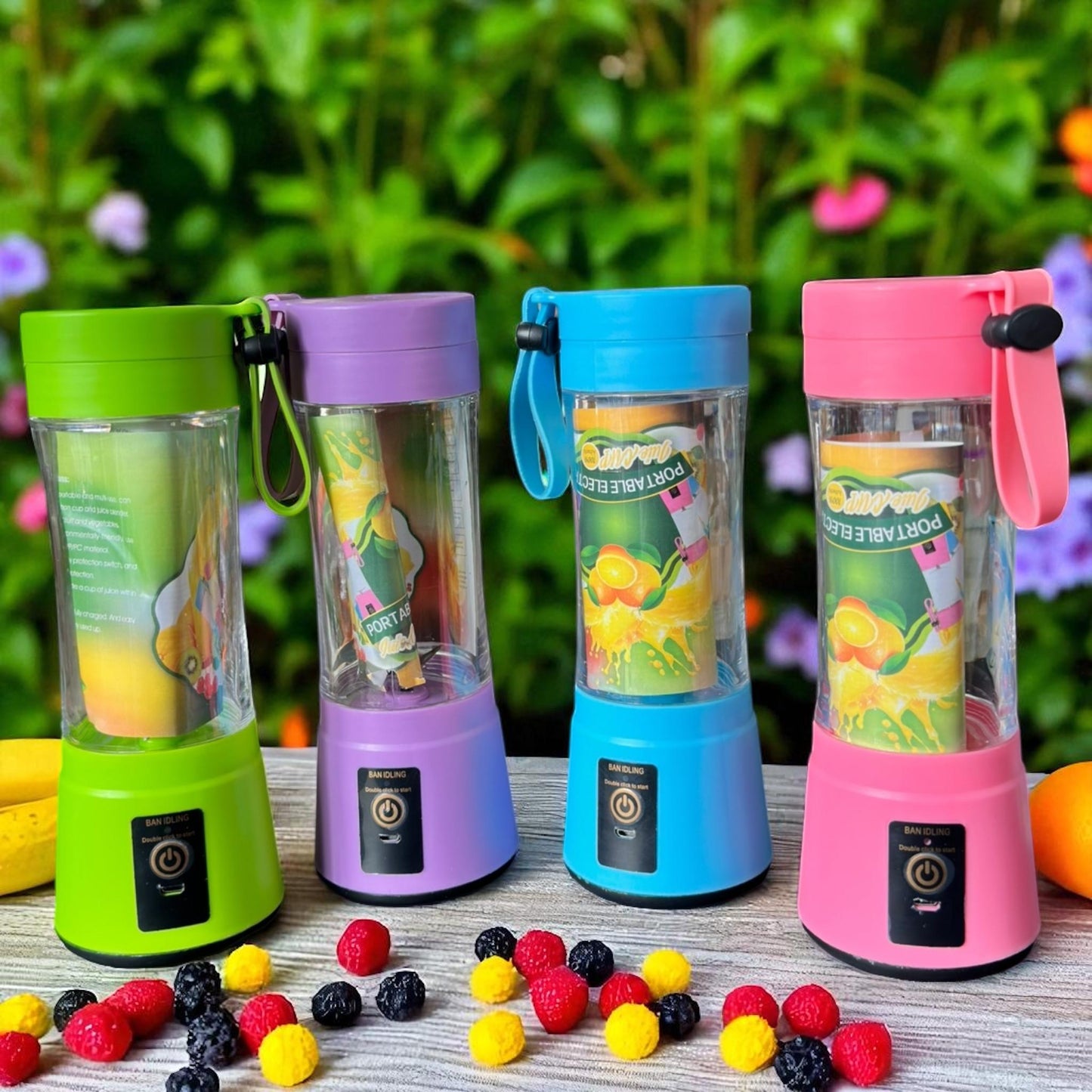 Vaso Licuador Portatil Colores