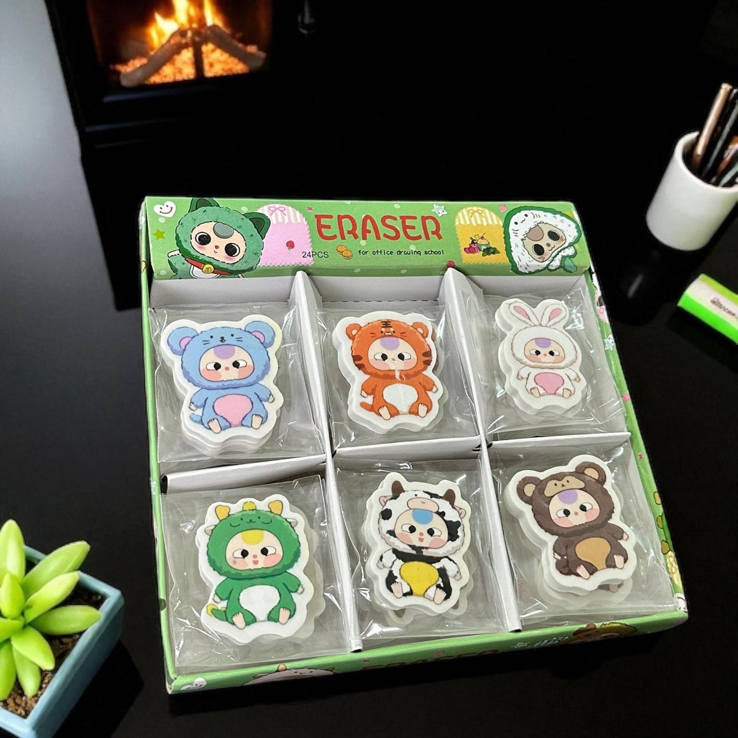 24 Gomas Animalitos Disfraz $2.8 c/u