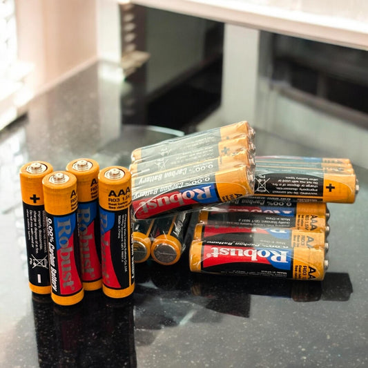 5 Sets de 4 Pilas AAA $10 c/u