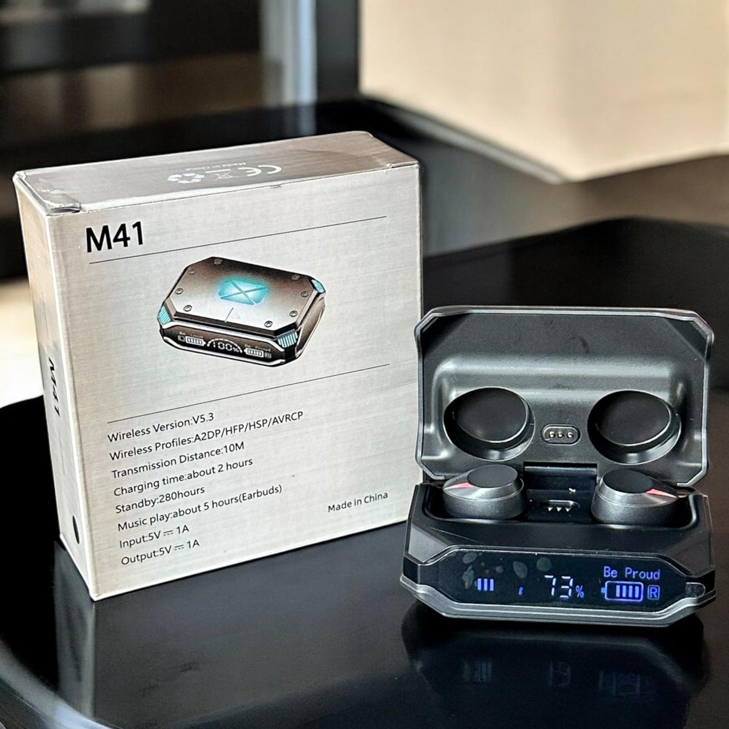 Audifonos Bluetooth con Estuche Digital