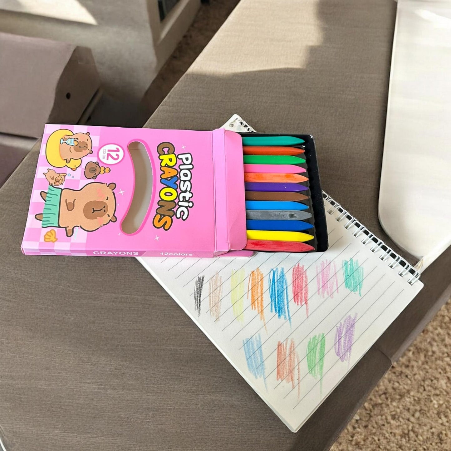 Caja de Crayones Capibaras