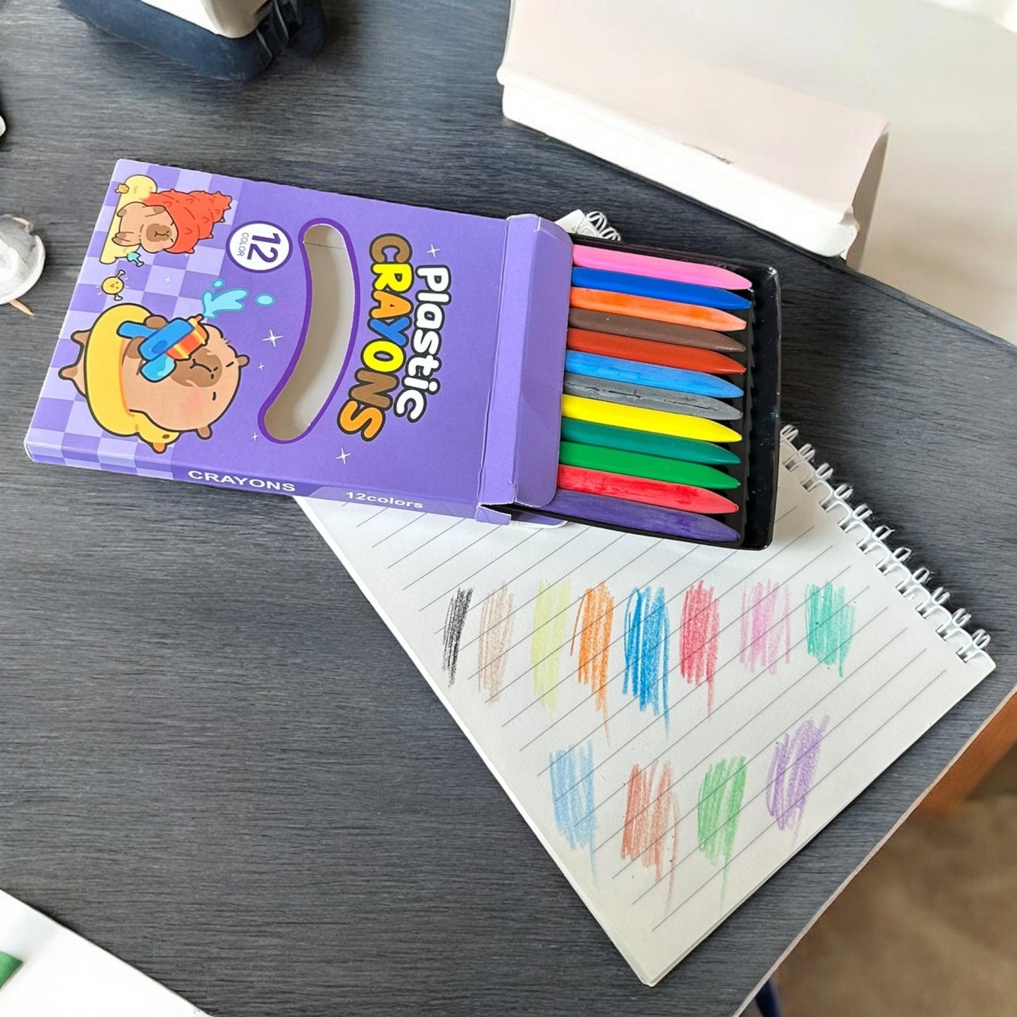 Caja de Crayones Capibaras