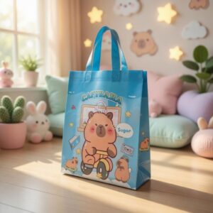 Bolsas Capibaras Rautilizables Grandes 32cm*25cm*10cm - Image 3