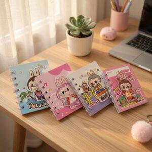 Libretas 3D Sanrio/Sticht/Capibara/Labubu
