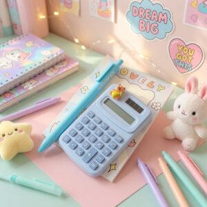 Calculadora con Lapicero de Colores - Image 2