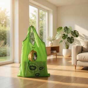 Bolsas con Funda Animalitos, Reulizable de Bolsillo 50cm*37cm