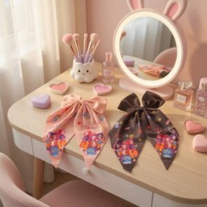 Moños Guerreras K-Pop Coquette Satinados - Image 2