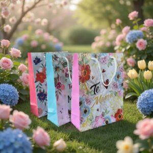 Bolsas Decoradas "Feliz Día de La Mamá" para Regalo - Image 3