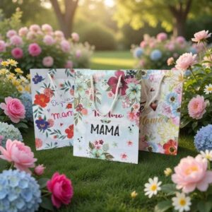 Bolsas Decoradas "Feliz Día de La Mamá" para Regalo - Image 2