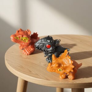 Llaveros Dinosauiros Mordelones en Cajita
