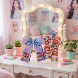 Moños Guerreras K-Pop Coquette Lindos