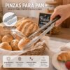Pinzas para Pan Acero 28cm