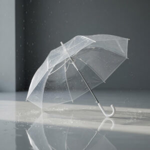 Paraguas Transparente para Lluvia Infantil - Image 2