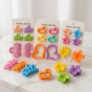 Sets de Pinzas para el Cabello Figuras hermosas