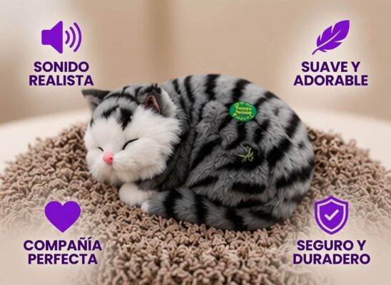 Gatitos con Alfombra para Decorar incluye sonido