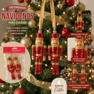 Sets de 2 Soldaditos Navideños - Image 3