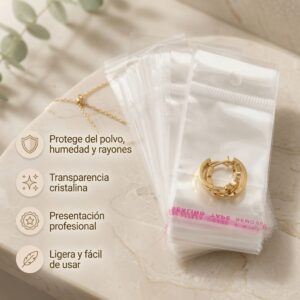 Sets de 100 Bolsitas para Joyeria 4x4cm - Image 2