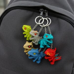Llaveros de Dinosurios Mordelones - Image 2