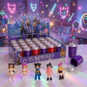 Botecitos Guerreras K-Pop Sorepresa con Llavero - Image 2