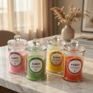Velas Aromaticas en Cristal