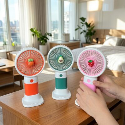 Ventilador de Mano Dif Colores