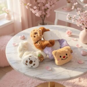 Scrunchies Capibaras Peluche - Imagen 2