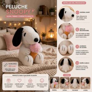 Peluche Snoppy Helado - Image 3