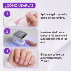 Lampara para Uñas Gelish de Bolsillo - Image 3