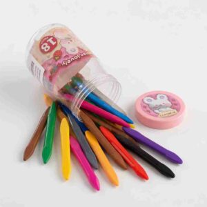 Bote de 18 Crayolas Colores Conejito - Image 2