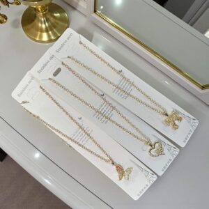 Collares Figuras Pedreria Hermosas Dorados - Image 3