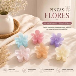 Pinzas Flores Hermosas para Cabello - Image 3