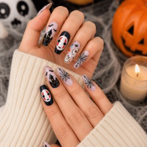 Sets de Uñas Postizas Halloween